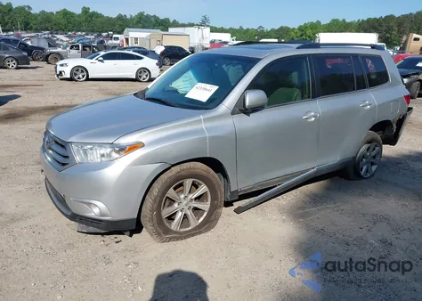 2013 Toyota Highlander Base Plus V6/Base V6/Se V6 z USA, uszkodzony, nr VIN 5TDZK3EH3DS098820